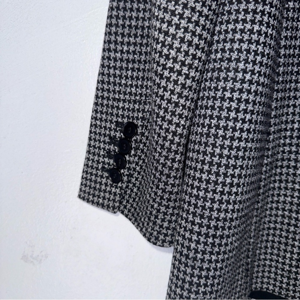 Loft Monochrome Houndstooth Single Button Oversiz… - image 5
